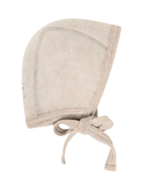 *Strikmutsje wolfleece camel melange - HUTTELiHUT*