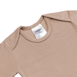 *Body longsleeve tencel beige - Lässig*