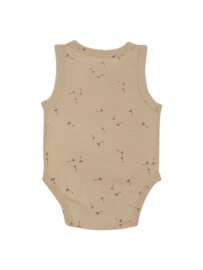 *Wol/zijde body mouwloos naturel - Fixoni*