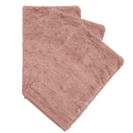 *Washandjes 3x bamboe mellow mauve - Timboo*