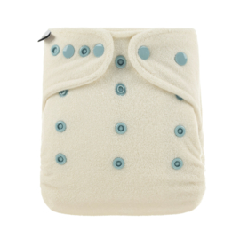 *4/15 kg Bamboeluier blauw + 2 inleggers- SmartAss Diapers*