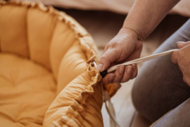 *Play & Go Bloom organic cotton - mustard*