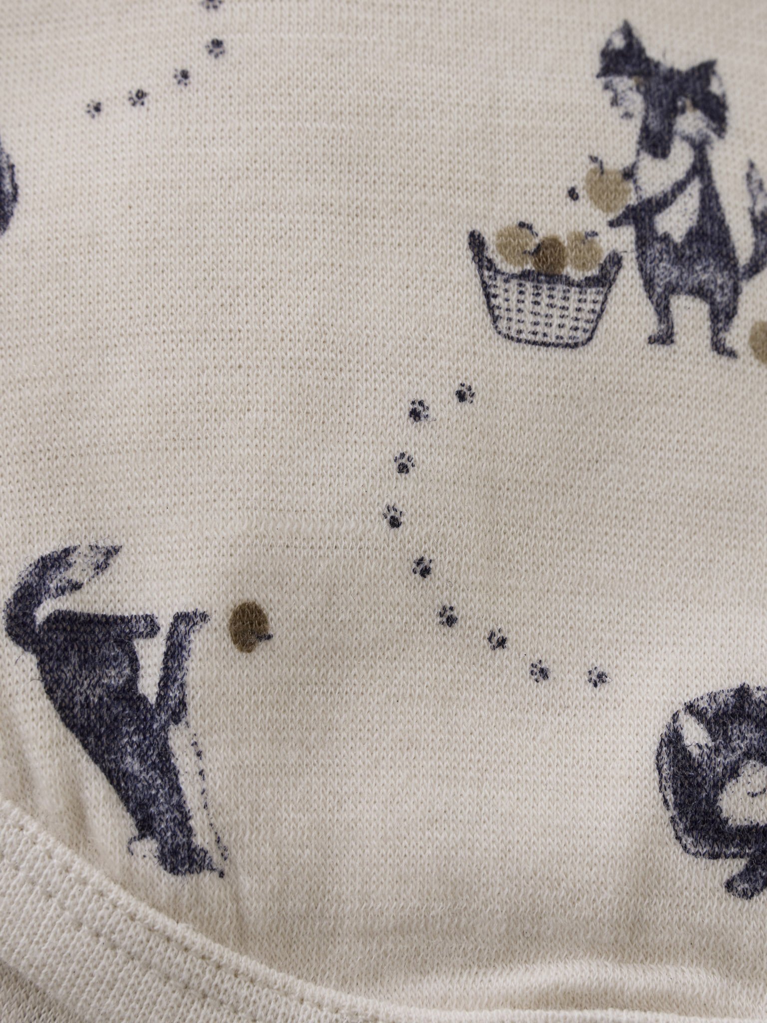 *Jumpsuit merinowol/viscose night sky vossen - CeLaVi*