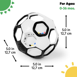 *Oball easy rattle toy - zwart-wit*