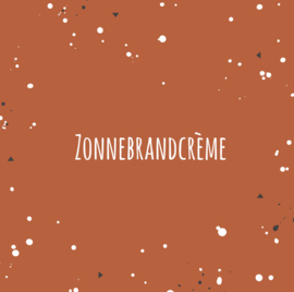 Zonnebrandcrème