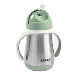 *RVS rietjesbeker sage - Béaba*