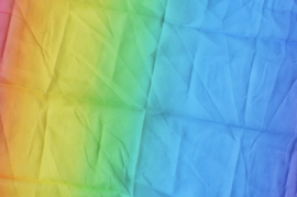 *50 x 50 cm - Speeldoek regenboog - Laura's play cotton*