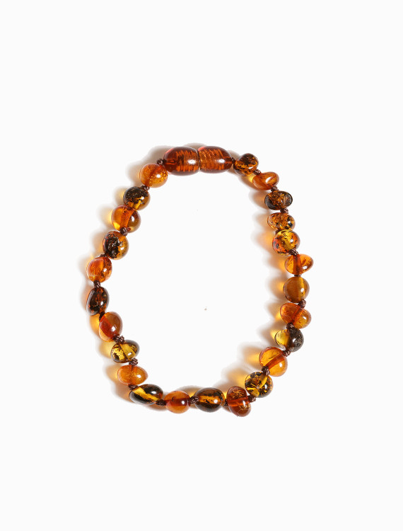 * Barnsteen armbandje baby - multi*