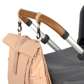 *Verzorgingsrugzak Rolltop Up backpack peach rose - Lässig*