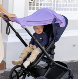 *UV-werende doek UPF50+ - Lavender bloom - Cloby*