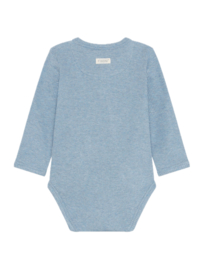 *Tencel wikkelbody blue melange - Fixoni*