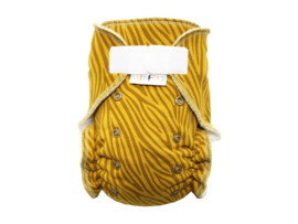 *6/15 kg - Luier velcro zebra oker - Breberky*