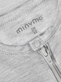 *Bamboeviscose pyjama grey - Minymo*