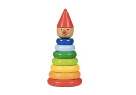 *Magnetische stapeltoren clowntje - Goki*