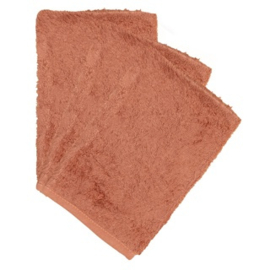 *Washandjes 3x bamboe sunrise orange - Timboo*