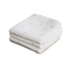 3-pack Tetradoeken kroontjes - Mushie