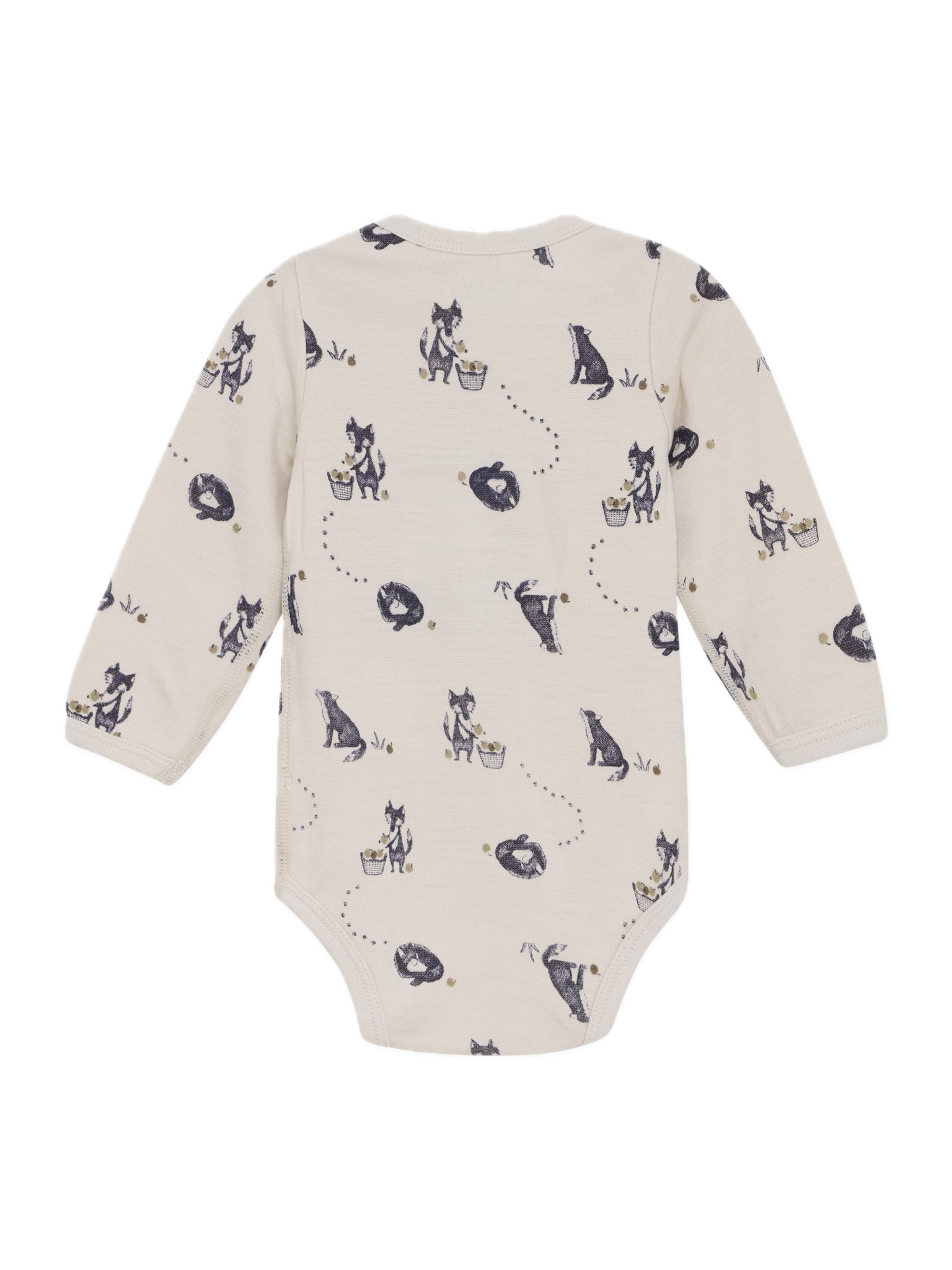 *Body merinowol/viscose night sky vossen - CeLaVi*