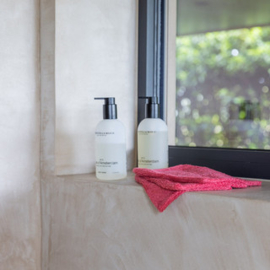 *Washandjes 3x bamboe raspberry - Timboo*