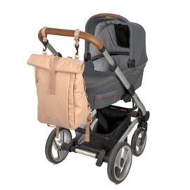 *Verzorgingsrugzak Rolltop Up backpack peach rose - Lässig*