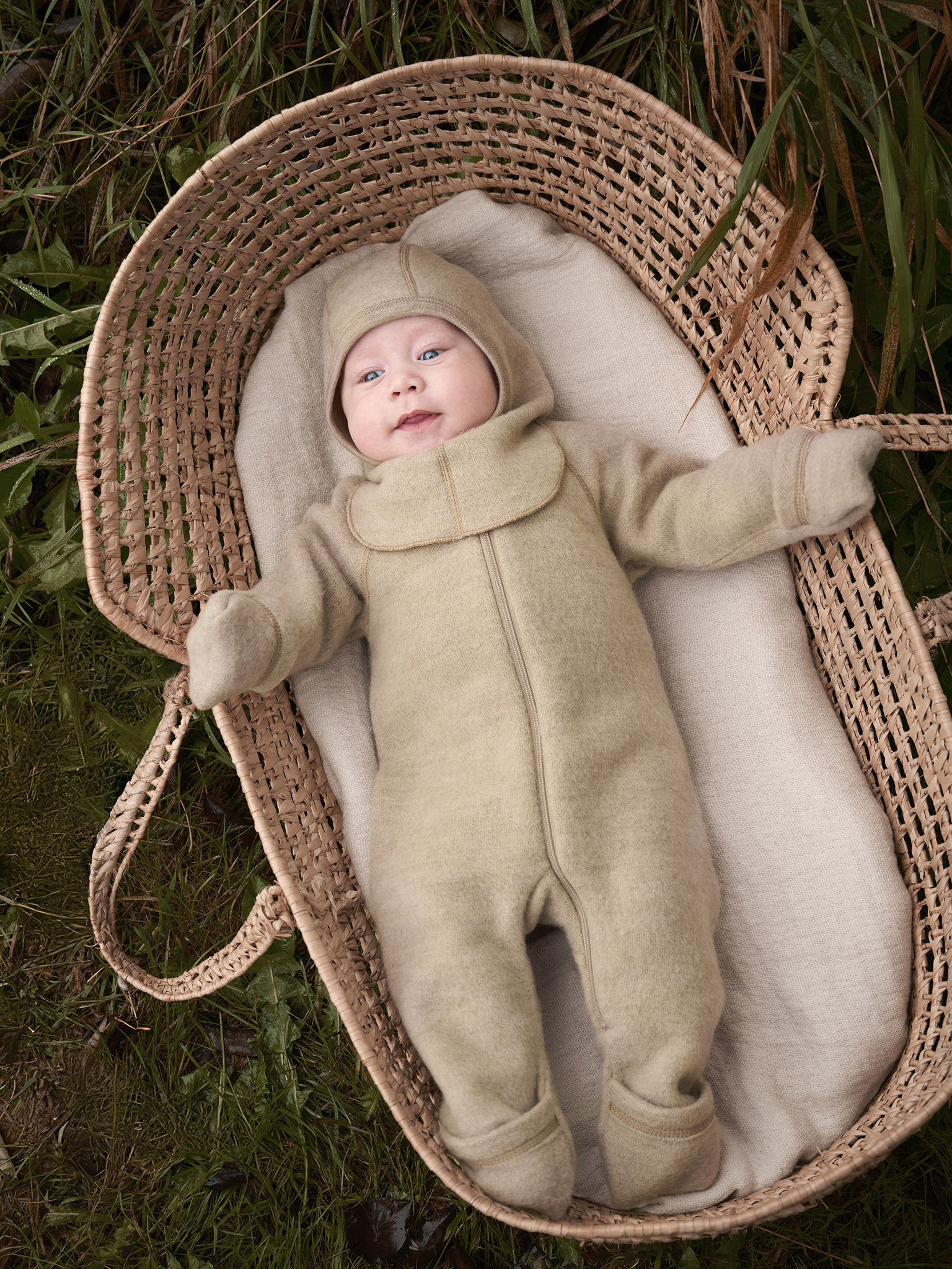 *Jumpsuit wol savannah tan - CeLaVi*