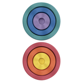 *Inside rainbow set 6x - Stapelstein*