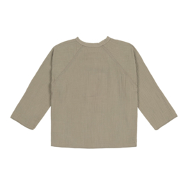 *Kimono muslin olive - Lässig*