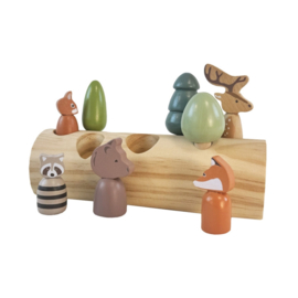 *Bosdieren boomstronk - Egmont Toys*