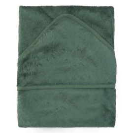 *XL-Badcape bamboe aspen green - Timboo*