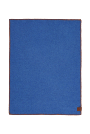 *Wollen wiegdeken Cozy blauw - Klippan*