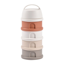 *Melkpoedertoren wit/terracotta - Béaba*
