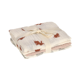*Set 3x tetradoek Litte rabbits - Lässig*