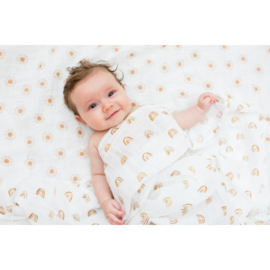 Set swaddles Regenbogen - Lulujo