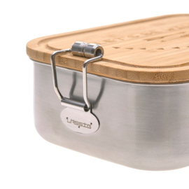 Lunchbox rvs/bamboe - Lässig
