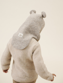 *Jacket wolfleece camel melange - HUTTELiHUT*