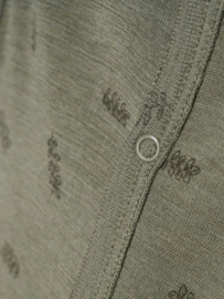 *Wol/zijde jumpsuit groen - Fixoni*
