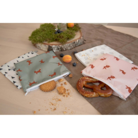 *2x Snackzakjes Little fox - Lässig*