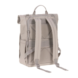*Verzorgingsrugzak Rolltop Up backpack taupe - Lässig*