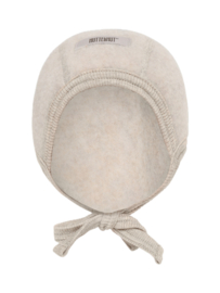 *Strikmutsje wolfleece camel melange - HUTTELiHUT*