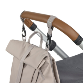 *Verzorgingsrugzak Rolltop Up backpack taupe - Lässig*