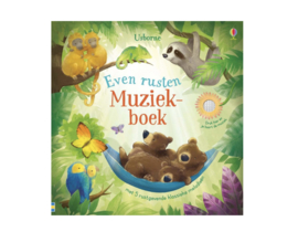*Even rusten - Usborne muziekboek*