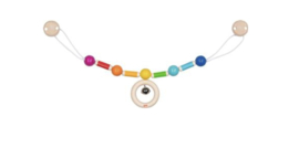 *Wagenspanner regenboog belletje - Goki*