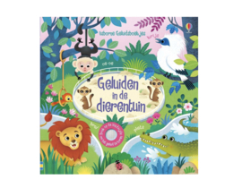 *Geluiden in de dierentuin - Usborne geluidsboekje*