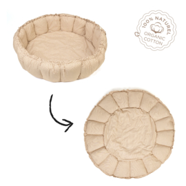 *Play & Go Bloom organic cotton - stripes brown*