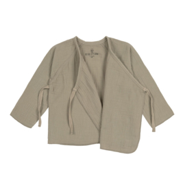 *Kimono muslin olive - Lässig*