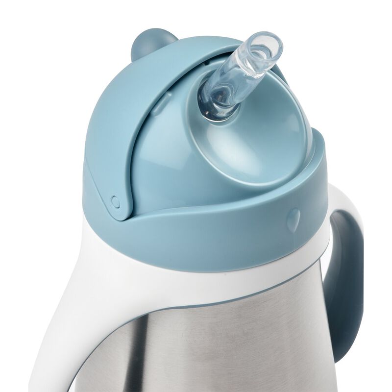 *RVS rietjesbeker blue - Béaba*