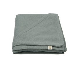 *Merinowollen 3-in-1 babydeken sage* - Moalie*