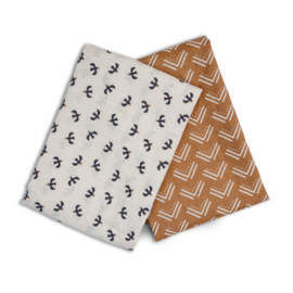 *Set swaddles Vogels - Lulujo*