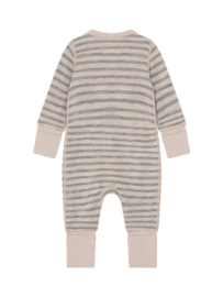 *Jumpsuit merinowol/viscose stripes shade - CeLaVi*