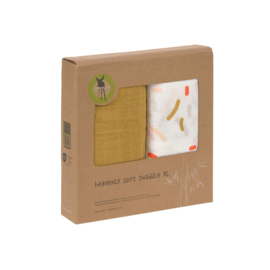 *Swaddles met bamboe spicy orange - Lässig*