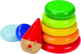 *Magnetische stapeltoren clowntje - Goki*